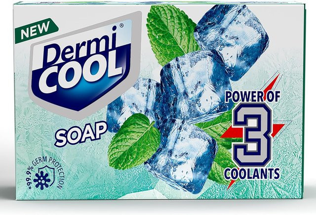 Dermicool Seife mit Kampfer, Menthol und Thymianöl, 125g, 5er-Packung - Bild 1