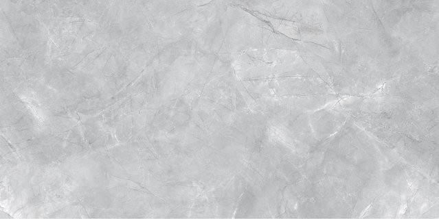 Bodenfliese Feinsteinzeug United Tile und Mosaic Messina in Grau mit Marmoroptik, poliert, B/T: 60 x 60 cm - Bild 1