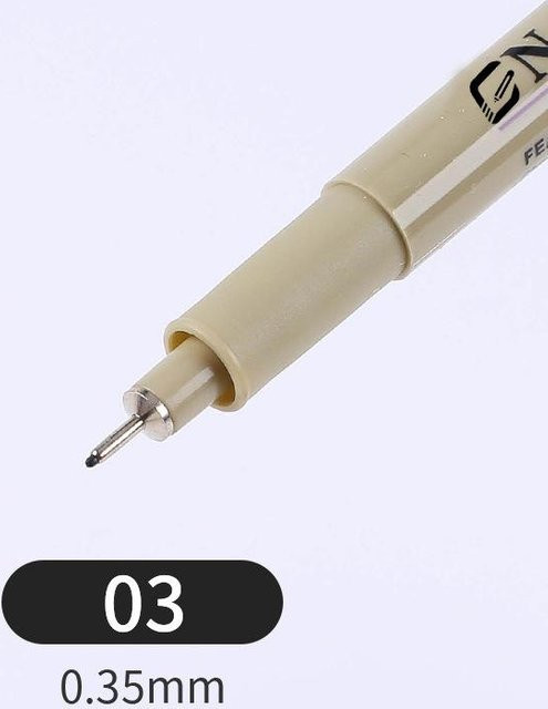 Pigma Micron Fineliner wasserfeste Pigmentstifte für Zeichnungen und Skizzen - Bild 1