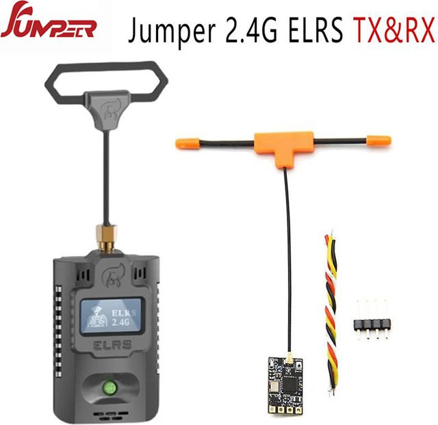 Jumper AION NANO T-PRO ELRS 2,4G TX Modul und AION-RX-MINI Empfänger für RC Flugzeuge und FPV Drohnen - Bild 1