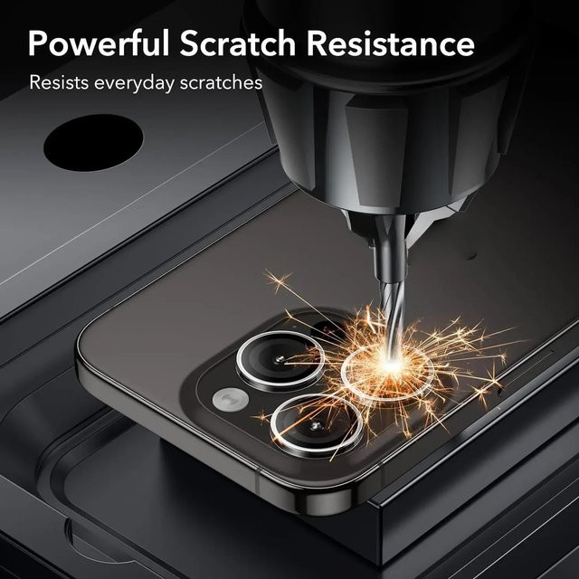 Kamera Objektiv Schutz Abdeckung für iPhone 16 17 Pro Max 16 Pro 17 Pro in Orange - Bild 1