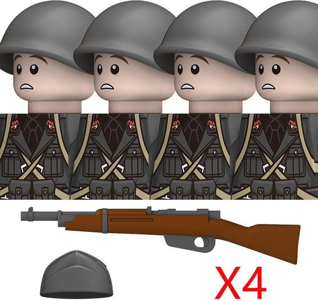 Yiran toy WK2 Französische Militärsoldaten, Soldaten, ab 14 Jahre - Bild 1