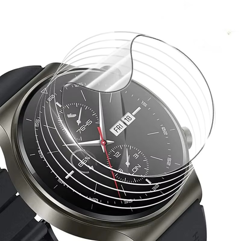 HD Hydrogel Film als weicher Screen Protector für Huawei Watch GT4 GT5 41mm 46mm und GT3 GT5 Pro 42mm 46mm, transparent, Unisex - Bild 5