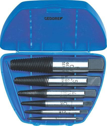 Gedore Schraubenausdreher-Set aus Edelstahl, 8-teilig - Bild 1
