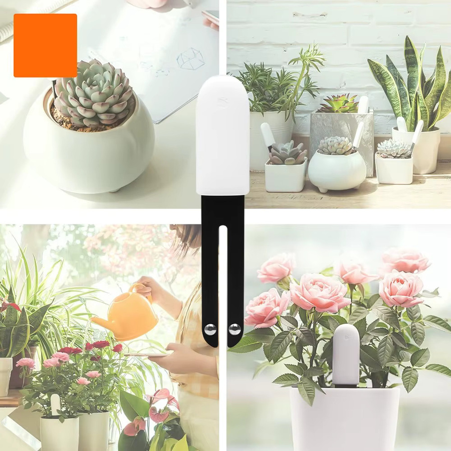 Timethinker Smart Flower Flora Monitor Bodenfeuchtigkeits- und Fruchtbarkeitssensor für Gartenpflege in Weiß, kompatibel mit Xiaomi Mijia - Bild 3