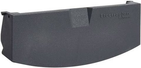 Hager Elektro-Sockelleisten-Zubehör Versorgungseinheit aus Kunststoff in Eisen-Grau, 1 Stück - Bild 1