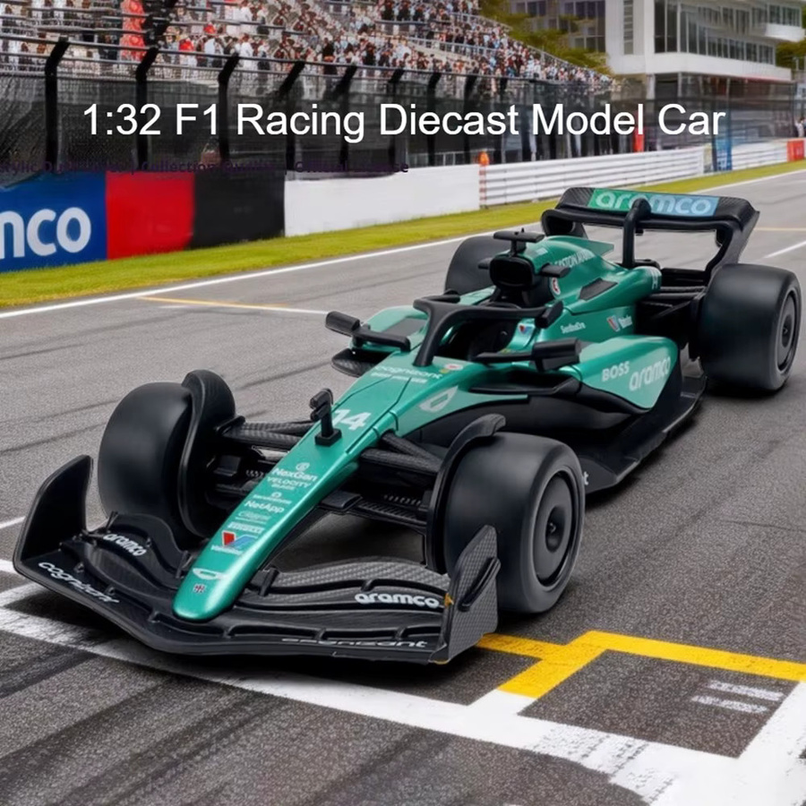 MAKEDA F1 Modellauto Spielzeugrennwagen, 1:32, Metall, Gummi - Bild 3