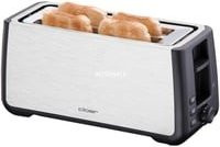 Cloer King-Size-Toaster 3579 in Schwarz und Silber - Bild 1