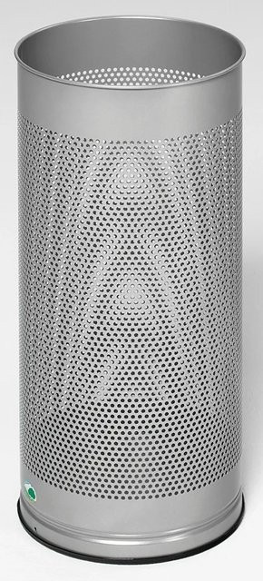 PROREGAL Dekorativer Schirmständer aus verzinktem Stahl in Silber, H x B x T: 61 x 27 x 27 cm - Bild 1