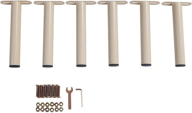 Vente-unique Bettfüße in Beige mit einem Durchmesser von 3,8 cm - Bild 1