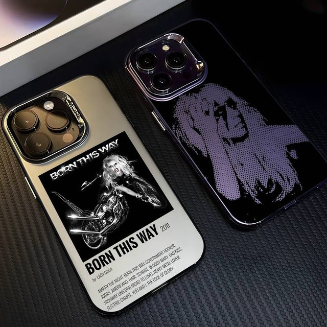Stoßfeste Handyhülle im Aurora Laser Design für iPhone 11 bis iPhone 17 Pro Max, Mehrfarbig - Bild 1