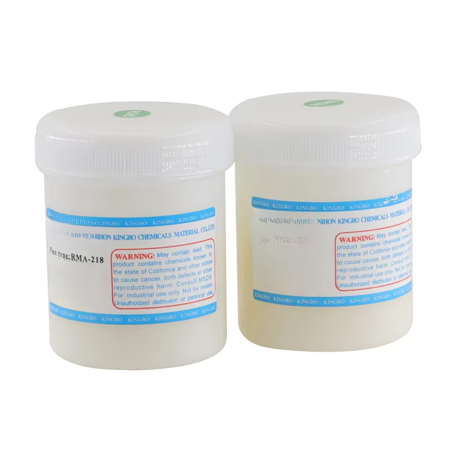 KINGBO RMA-218 BGA Lotflussmittelpaste für SMT Reballing, 100g - Bild 1