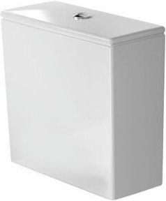 Duravit Spülkasten DuraStyle in Weiß mit Dual-Flush-Funktion, Breite: 39 cm, Höhe: 17 cm - Bild 1