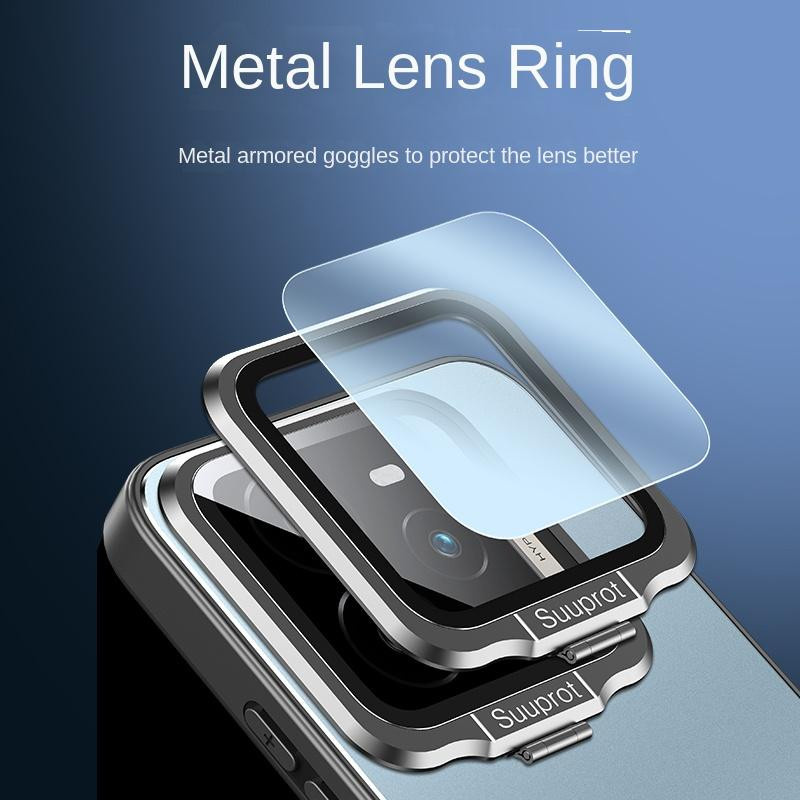 Realme GT 7 Pro Handyhülle mit Linsenschutz und Halterung in Schwarz - Bild 3