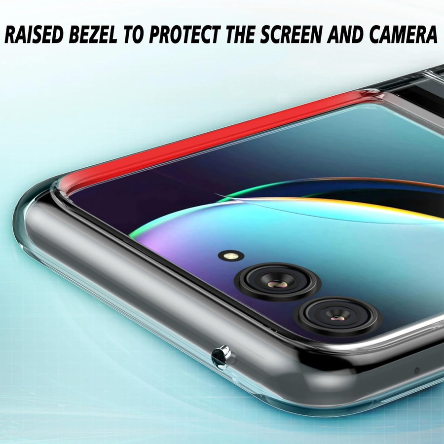 Transparente Hartschale Schutzhülle für Motorola Razr 60 Ultra - Bild 4