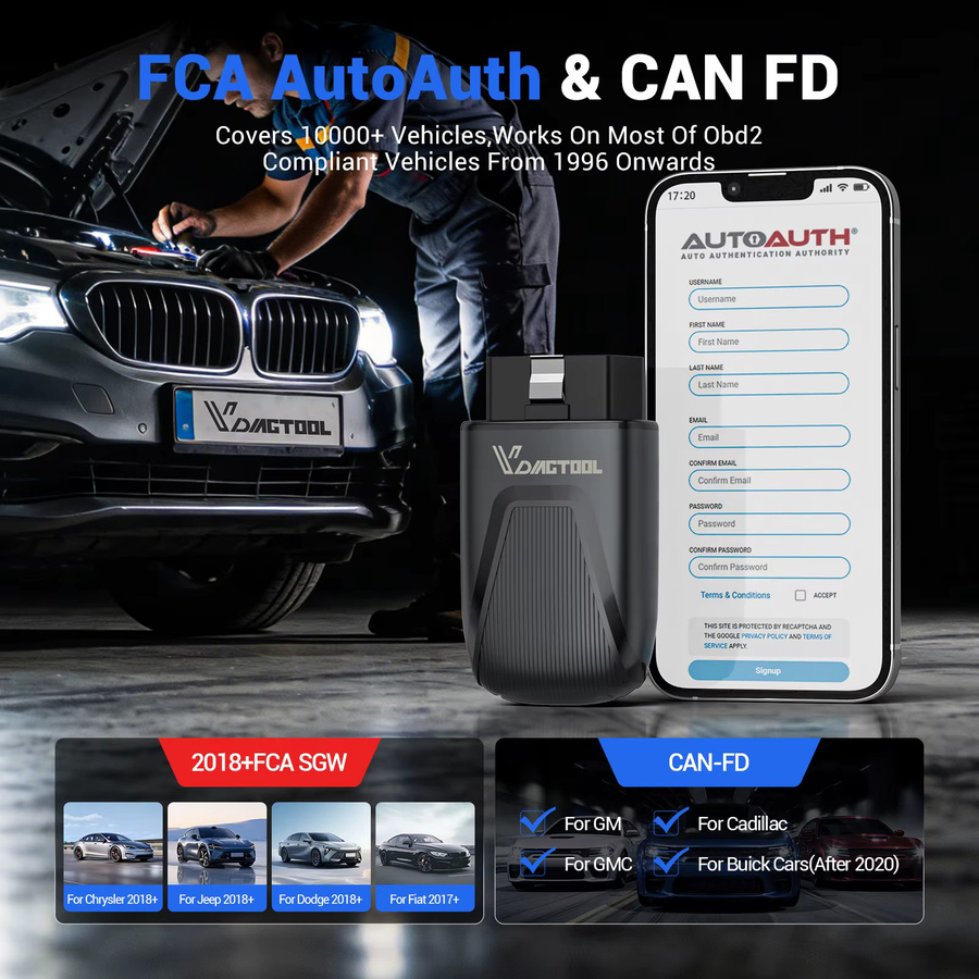 XTOOL A30M Kfz-Diagnosegerät in Schwarz mit bidirektionalem OBD2 Auto-Scanner und 26 Reset-Funktionen für alle Systeme sowie J2534 Unterstützung - Bild 5