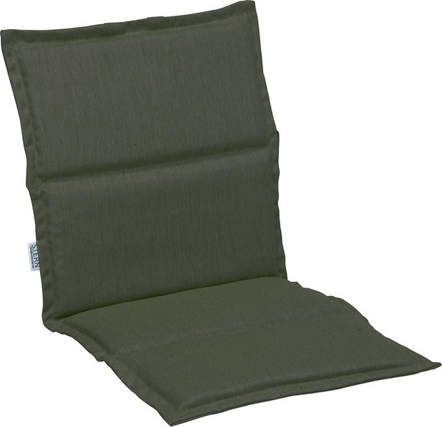 Stern Universalauflage für Stapelsessel aus Polyacryl in Dunkelgrün, B/T/H: 93 x 46 x 3 cm - Bild 1