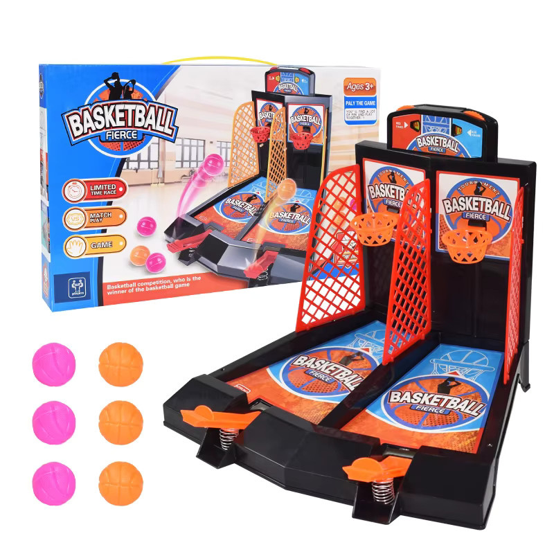 GGbell Finger-Auswurf-Basketball Kinder-Tisch-Schießspielzeug ab 3 Jahren - Bild 3