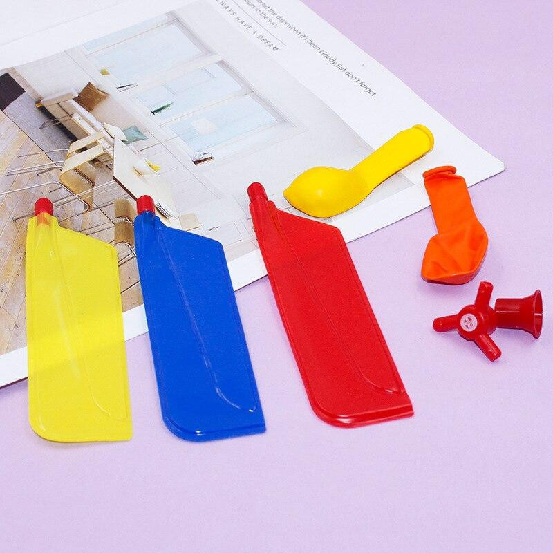 Yiran toy Ballon Flugzeug Outdoor Spielzeug Wissenschaft Mechanik 3-6 Stück - Bild 1