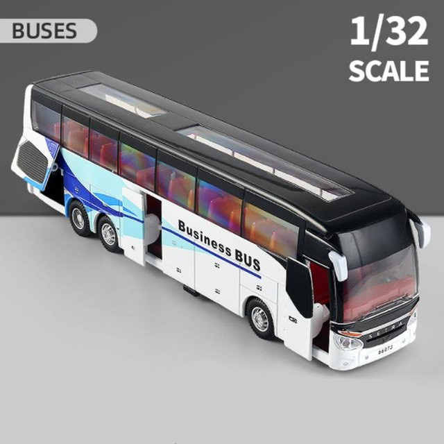 Linyi toy car Elektrischer Doppelstock Bus, Modell, Metall, mit Licht und Ton, ab 18 Jahren - Bild 1