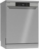 Sharp Spülmaschine QW-NA1CF47DS-DE, freistehend, Silber, Edelstahl - Bild 1