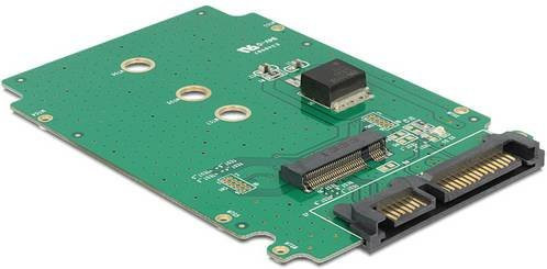 Delock Serieller Adapter SATA auf M.2 Key B-Buchse in Grün - Bild 1