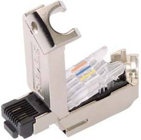 Siemens RJ45 Steckverbinder IE FC 145 2x2 mit FC Anschluss in Silber (6GK1901-1BB30-0AB0) - Bild 1