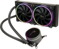 Inter-Tech Argus Iceman LC-240 RGB AIO Wasserkühlung in Schwarz Multicolour - Bild 1