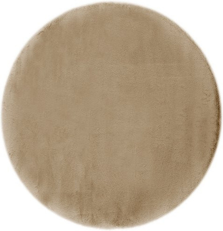 Runder Teppich Loano von LUXORLIVING in Beige, Durchmesser: 80 cm