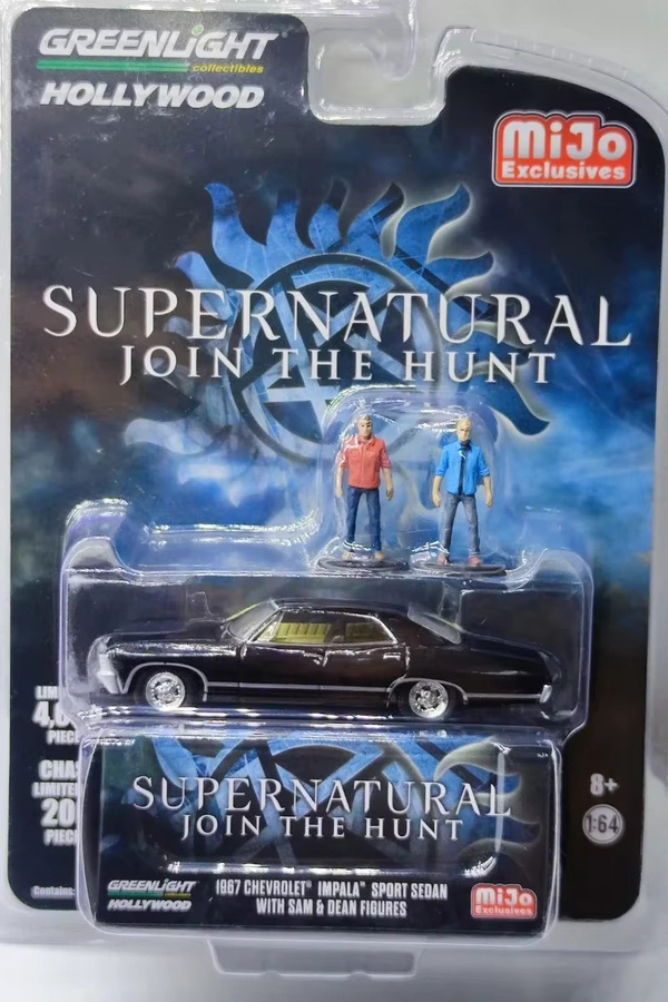 WELLY Supernatural 1967 Chevrolet Impala Sport Sedan, Modellauto, 1:64, Metall, ab 8 Jahren - Bild 3