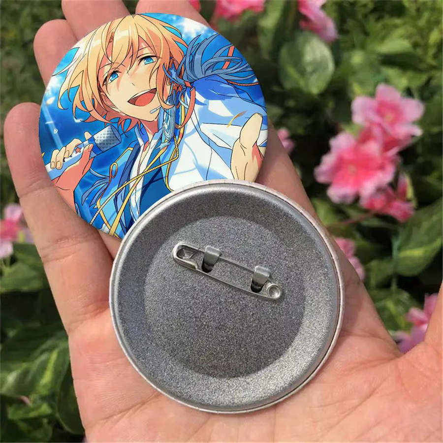 bilibili Ensemble Stars Eichi Tenshouin Spiel-Abzeichen, Pin-Brosche-Anstecker, 1-teiliges Set - Bild 2