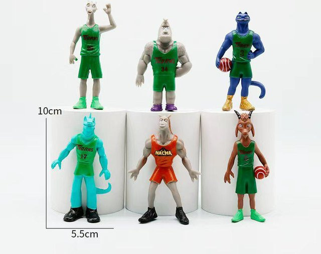 Yiran toy 1 Ziegenfilm Figuren Schlüsselanhänger PVC Bunt / Mehrfarbig - Bild 1