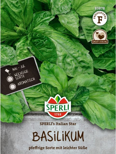 SPERLI Basilikum-Samen Italian Star - Bild 1