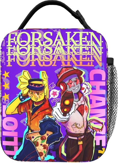 Forsakens Hit The Noob Isolierte Lunchtasche Kühltasche in Multicolour von Fancy Style Studio - Bild 1