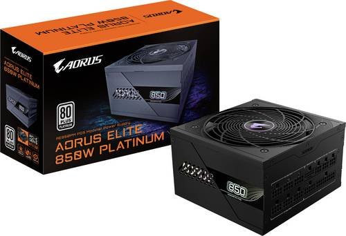 Gigabyte AORUS ELITE AE850PM PG5 PC Netzteil 850W 80 PLUS Platinum Schwarz - Bild 1