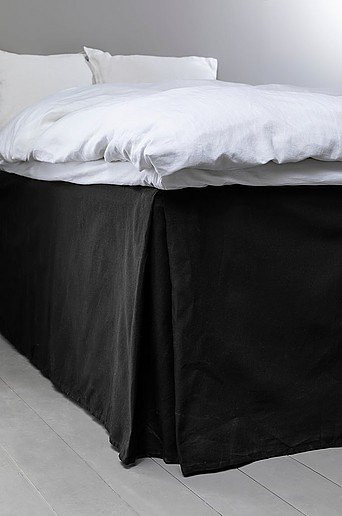 Jotex COLOUR Betthusse aus Bio-Baumwolle in Schwarz, Breite: 60 cm - Bild 1