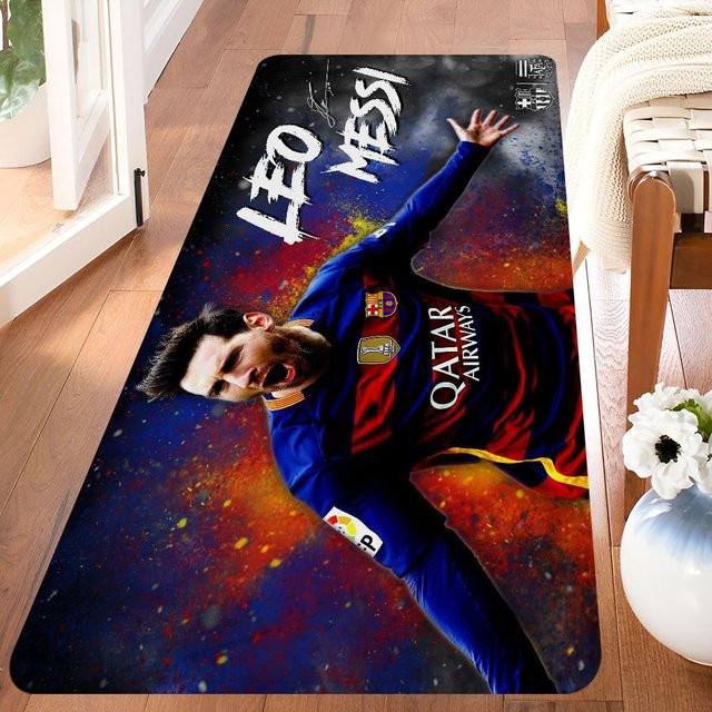 Karpetti M-Messi Sitzmatte im modernen minimalistischen Stil, Schwarz, B/T: 90 x 60 cm - Bild 1