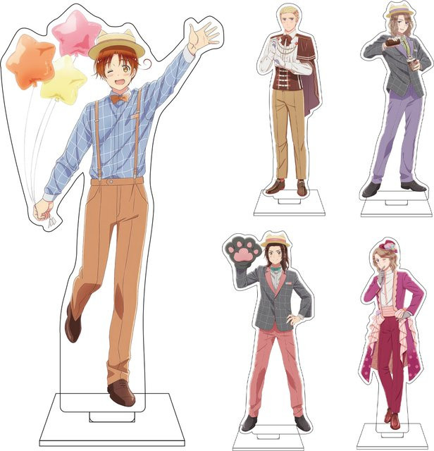 Bandai Anime-Welt Stars Cosplay Acryl-Figurenständer, Einzelfigur, 16cm - Bild 1