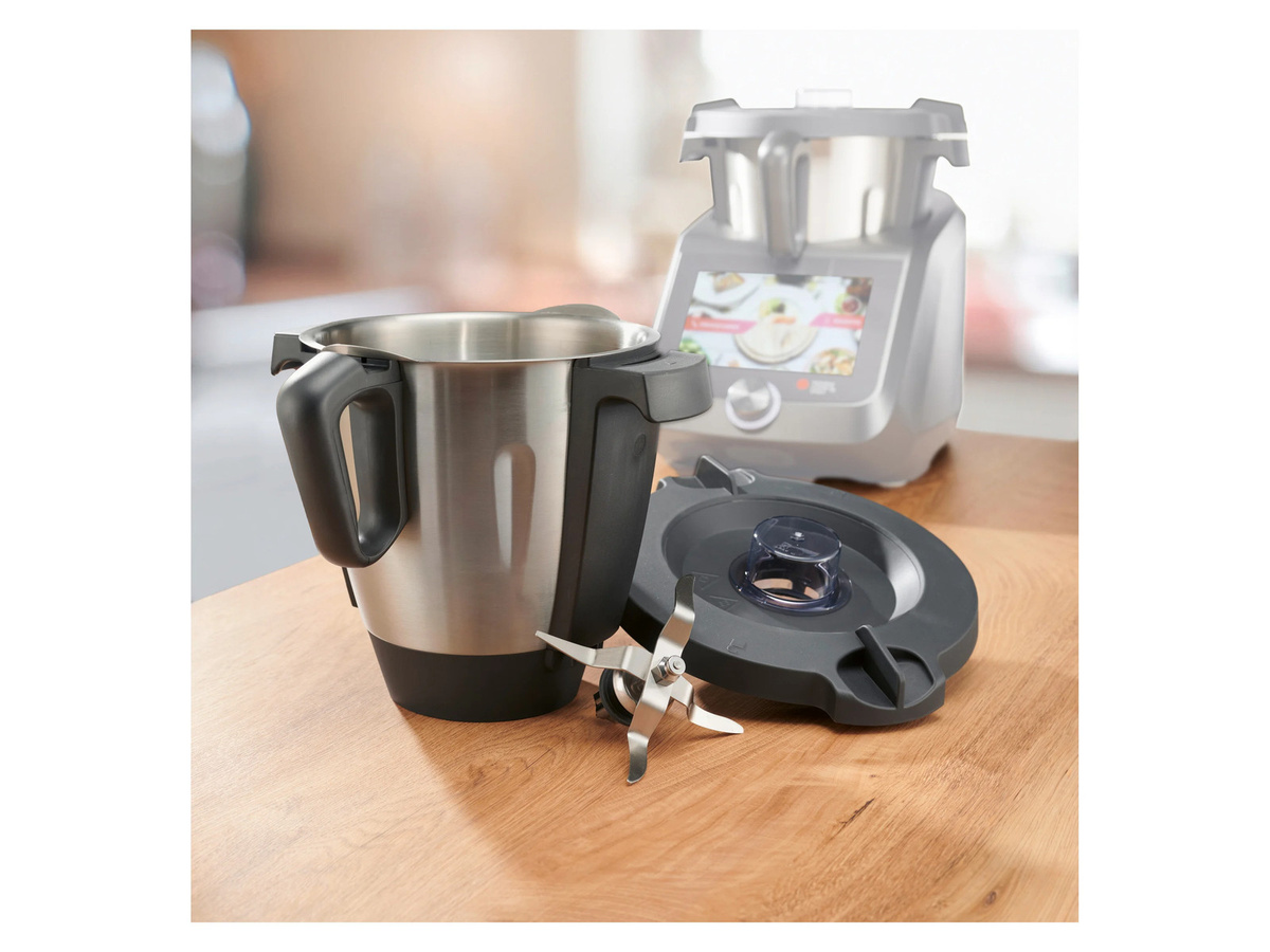 SILVERCREST Mixbehälter-Set Monsieur Cuisine smart in Silber - Bild 2