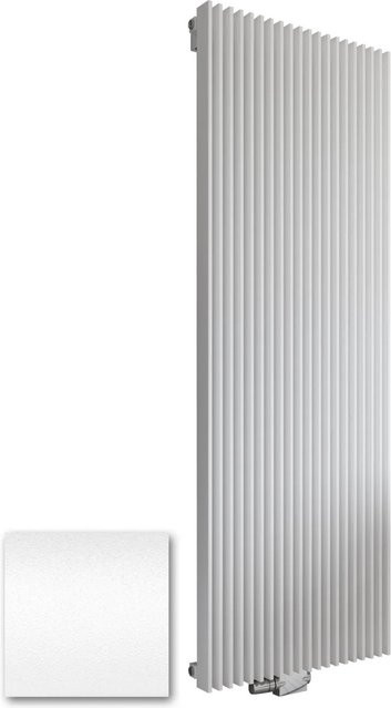 Schulte Design-Heizkörper London mit Mittenanschluss in Pearl-Weiß, H x B x T: 180 x 59,5 x 14,2 cm - Bild 1