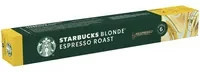 Starbucks Blonde Espresso Roast, Kaffeekapsel, Nespresso Original, 10 Stück - Bild 1