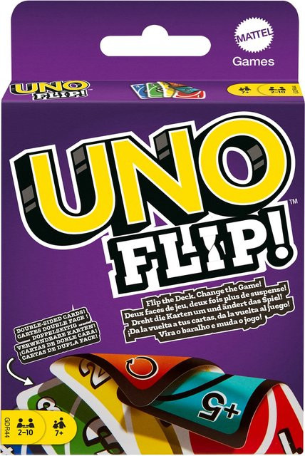 UNO Flip Kartenspiel ab 7 Jahren - Bild 1