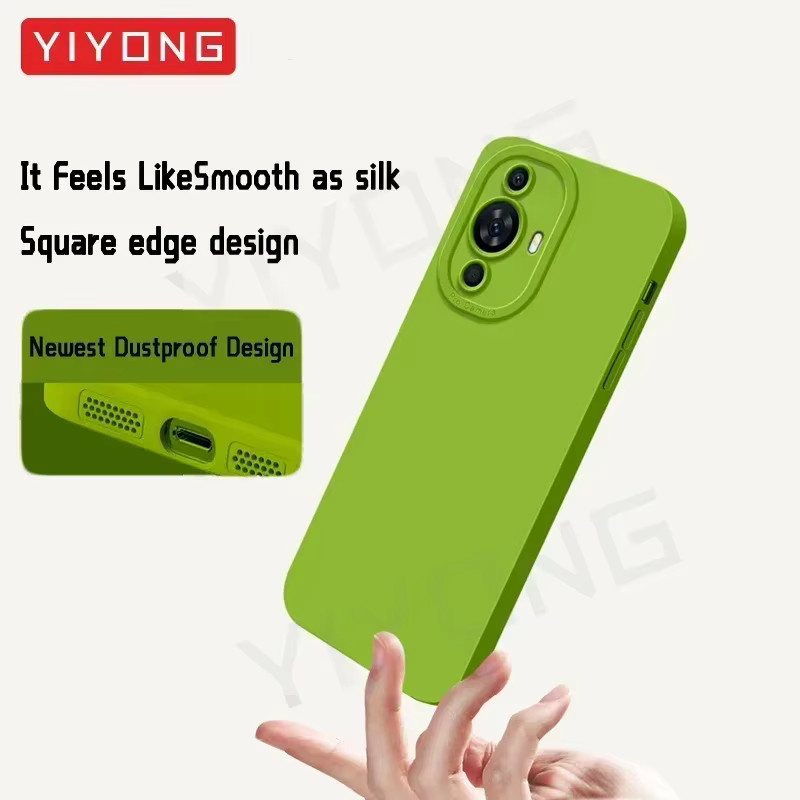 YIYONG Silikon Schutzhülle aus weichem TPU für Huawei Nova 13 in Blau oder Grün - Bild 2