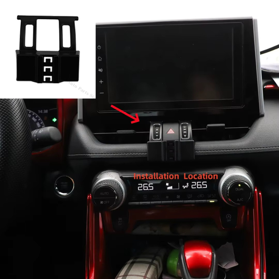 Auto Telefonhalterung mit kabelloser Ladefunktion für Toyota RAV4 XA50 (2020-2023) - Bild 2