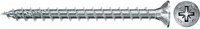 Fischer Power-Fast II Spanplattenschrauben mit Senkkopf und Pozidriv-Antrieb, Stahl galvanisiert, Durchmesser: 4,0 mm, Länge: 40,0 mm - Bild 1