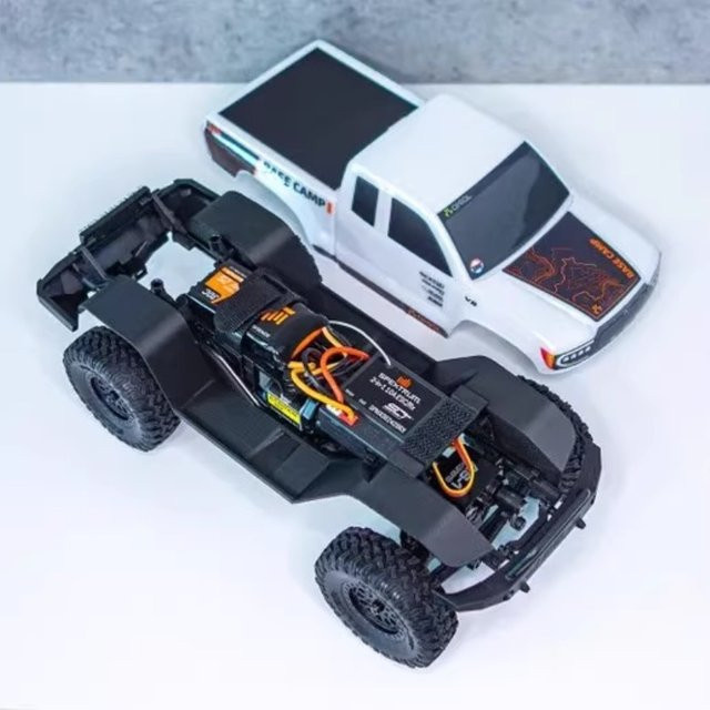 Axial SCX24 Base Camp Komplettset Innenkotflügel, Kotflügeleinlagen, 1/24 RC Crawler Car Upgrade-Zubehör - Bild 1