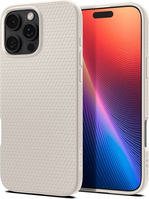 Spigen Liquid Air Schutzhülle für Apple iPhone 16 Pro in Beige - Bild 1