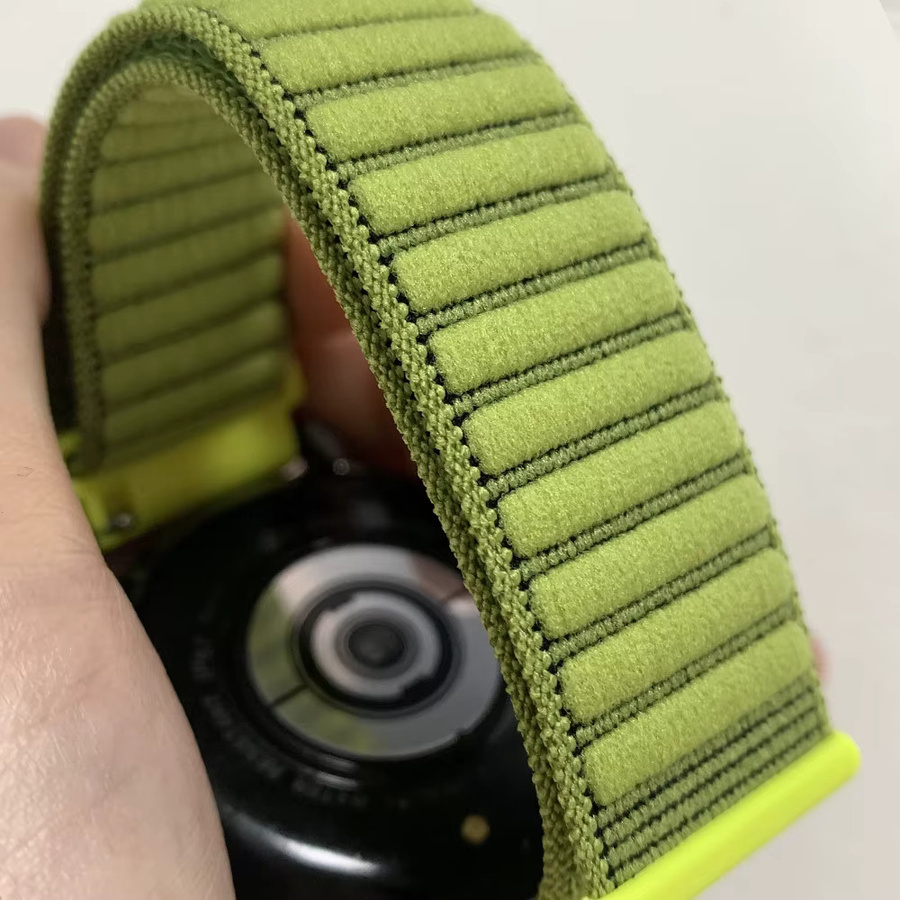 Zeblaze Uhrenarmband Nylon, geflochten, green, 22 mm, Unisex - Bild 1