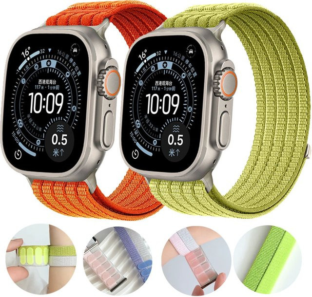 Uhrenarmband Nylon, Textil/NATO, Bunt, Unisex - Bild 1