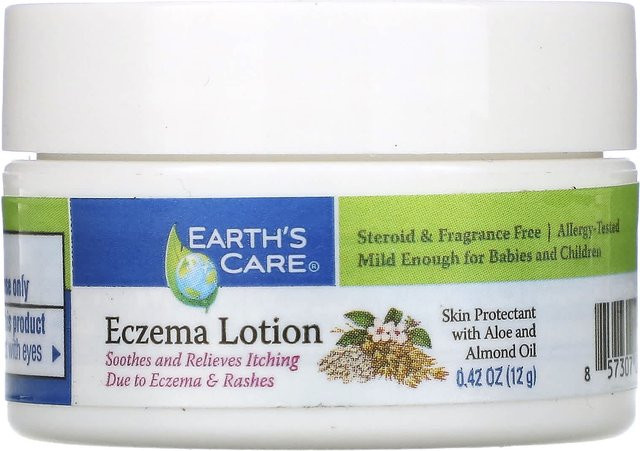 Earth's Care Ekzem-Lotion mit Aloe Vera, 12 g, Kinder - Bild 1